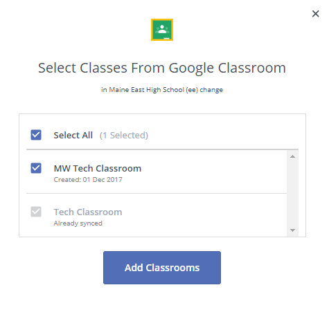 Rostering Hapara using Google Classroom – Maine Township High School ...