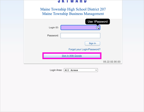 Skyward Login Issues Maine Township High School District 207